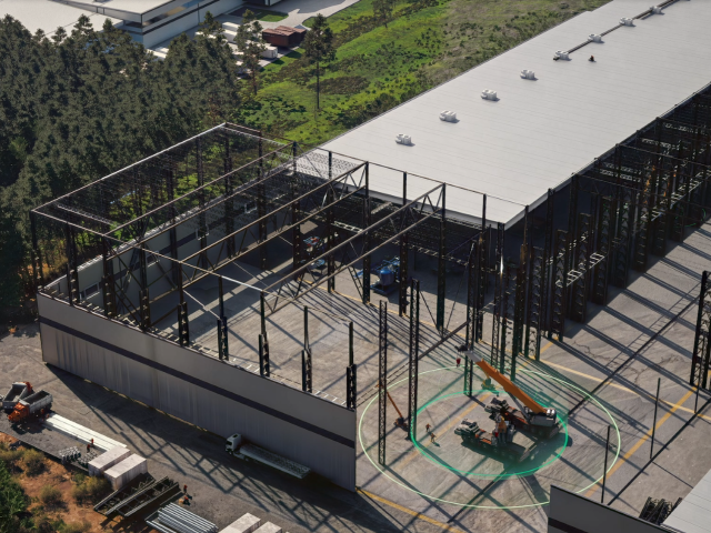 Factory reconstruction simulation