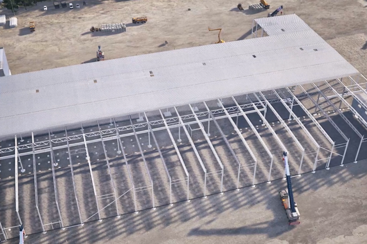 Volvo factory preconstruction showcase
